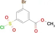 Methyl 3-bromo-5-(chlorosulfonyl)benzoate