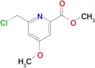Methyl 6-(chloromethyl)-4-methoxypicolinate