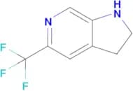 5-(Trifluoromethyl)-2,3-dihydro-1H-pyrrolo[2,3-c]pyridine