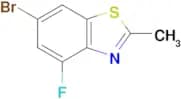 6-Bromo-4-fluoro-2-methylbenzo[d]thiazole