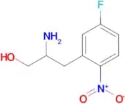 2-Amino-3-(5-fluoro-2-nitrophenyl)propan-1-ol