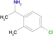 1-(4-Chloro-2-methylphenyl)ethanamine
