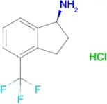 (S)-4-(Trifluoromethyl)-2,3-dihydro-1H-inden-1-amine hydrochloride