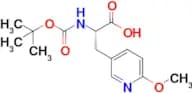 (S)-2-((tert-Butoxycarbonyl)amino)-3-(6-methoxypyridin-3-yl)propanoic acid