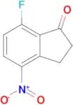 7-Fluoro-4-nitro-2,3-dihydro-1H-inden-1-one