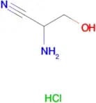 2-Amino-3-hydroxypropanenitrile hydrochloride