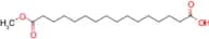 16-Methoxy-16-oxohexadecanoic acid