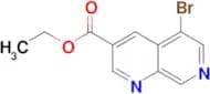 Ethyl 5-bromo-1,7-naphthyridine-3-carboxylate