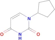 1-Cyclopentylpyrimidine-2,4(1H,3H)-dione