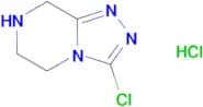 3-Chloro-5,6,7,8-tetrahydro-[1,2,4]triazolo[4,3-a]pyrazine hydrochloride