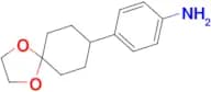 4-(1,4-Dioxaspiro[4.5]decan-8-yl)aniline