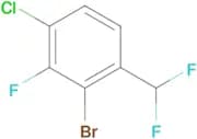 2-Bromo-4-chloro-1-(difluoromethyl)-3-fluorobenzene