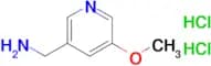 (5-Methoxypyridin-3-yl)methanamine dihydrochloride