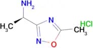 (R)-1-(5-Methyl-1,2,4-oxadiazol-3-yl)ethan-1-amine hydrochloride