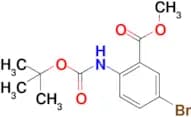 Methyl 5-bromo-2-((tert-butoxycarbonyl)amino)benzoate