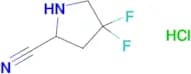 4,4-Difluoropyrrolidine-2-carbonitrile hydrochloride