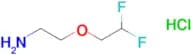 2-(2,2-Difluoroethoxy)ethanamine hydrochloride