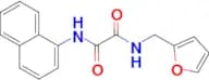 N1-(Furan-2-ylmethyl)-N2-(naphthalen-1-yl)oxalamide