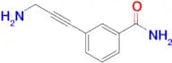 3-(3-Aminoprop-1-yn-1-yl)benzamide