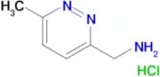 (6-Methylpyridazin-3-yl)methanamine hydrochloride