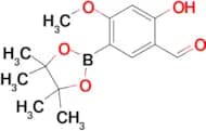 2-Hydroxy-4-methoxy-5-(4,4,5,5-tetramethyl-1,3,2-dioxaborolan-2-yl)benzaldehyde