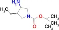 (3R,4R)-tert-Butyl 3-amino-4-ethylpyrrolidine-1-carboxylate