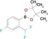 2-(2-(Difluoromethyl)-4-fluorophenyl)-4,4,5,5-tetramethyl-1,3,2-dioxaborolane