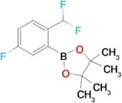 2-(2-(Difluoromethyl)-5-fluorophenyl)-4,4,5,5-tetramethyl-1,3,2-dioxaborolane