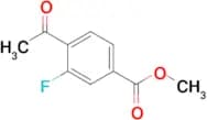 Methyl 4-acetyl-3-fluorobenzoate