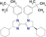 (4R,4’R)-1,1′-Bis(3-(tert-butyl)phenyl)-4,4′-dicyclohexyl-4,4′,5,5′-tetrahydro-1H,1’H-2,2′-biimida…