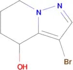 3-Bromo-4,5,6,7-tetrahydropyrazolo[1,5-a]pyridin-4-ol
