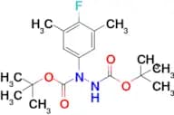 Di-tert-butyl 1-(4-fluoro-3,5-dimethylphenyl)hydrazine-1,2-dicarboxylate