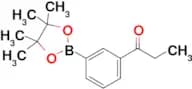 1-(3-(4,4,5,5-Tetramethyl-1,3,2-dioxaborolan-2-yl)phenyl)propan-1-one