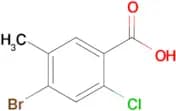 4-Bromo-2-chloro-5-methylbenzoic acid