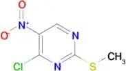 4-Chloro-2-(methylthio)-5-nitropyrimidine