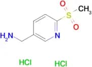 (6-(Methylsulfonyl)pyridin-3-yl)methanamine dihydrochloride