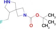 tert-Butyl 8-(fluoromethyl)-2,6-diazaspiro[3.4]octane-2-carboxylate