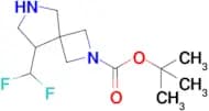 tert-Butyl 8-(difluoromethyl)-2,6-diazaspiro[3.4]octane-2-carboxylate
