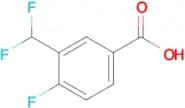 3-(Difluoromethyl)-4-fluorobenzoic acid