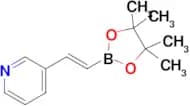 (E)-3-(2-(4,4,5,5-Tetramethyl-1,3,2-dioxaborolan-2-yl)vinyl)pyridine