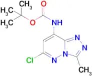tert-Butyl (6-chloro-3-methyl-[1,2,4]triazolo[4,3-b]pyridazin-8-yl)carbamate