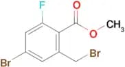 Methyl 4-bromo-2-(bromomethyl)-6-fluorobenzoate