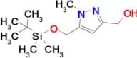 (5-(((tert-Butyldimethylsilyl)oxy)methyl)-1-methyl-1H-pyrazol-3-yl)methanol