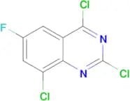 2,4,8-Trichloro-6-fluoroquinazoline