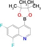 6,8-Difluoro-4-(4,4,5,5-tetramethyl-1,3,2-dioxaborolan-2-yl)quinoline