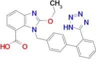 2-ethoxy-1-{[2'-(1H-1,2,3,4-tetrazol-5-yl)-[1,1'-biphenyl]-4-yl]methyl}-1H-1,3-benzodiazole-7-carb…