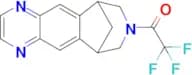 1-(9,10-Dihydro-6H-6,10-methanoazepino[4,5-g]quinoxalin-8(7H)-yl)-2,2,2-trifluoroethanone