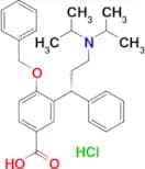 (R)-4-(benzyloxy)-3-(3-(diisopropylamino)-1-phenylpropyl)benzoic acid hydrochloride