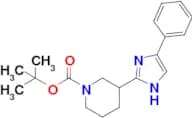 Tert-Butyl 3-(4-phenyl-1H-imidazol-2-yl)piperidine-1-carboxylate
