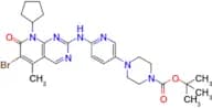 Tert-Butyl 4-(6-((6-bromo-8-cyclopentyl-5-methyl-7-oxo-7,8-dihydropyrido[2,3-d]pyrimidin-2-yl)amin…